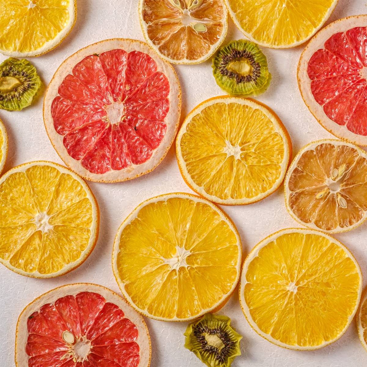 fruta deshidratada